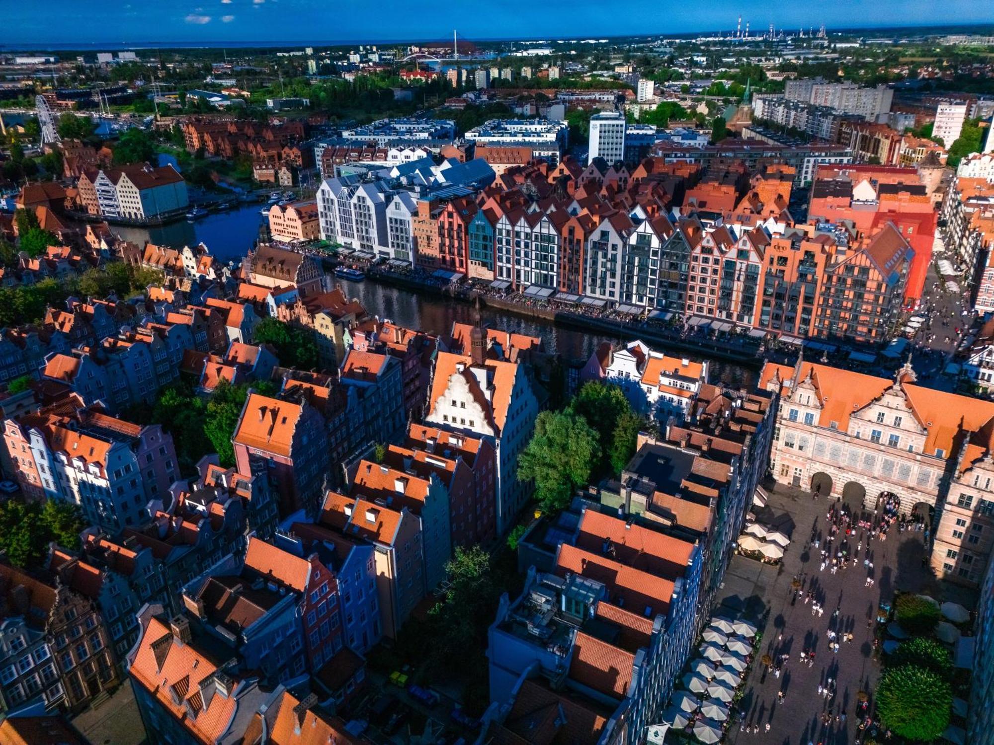 Motlawa Riverside Apartments - Boutique Stay In Gdańsk Exterior foto